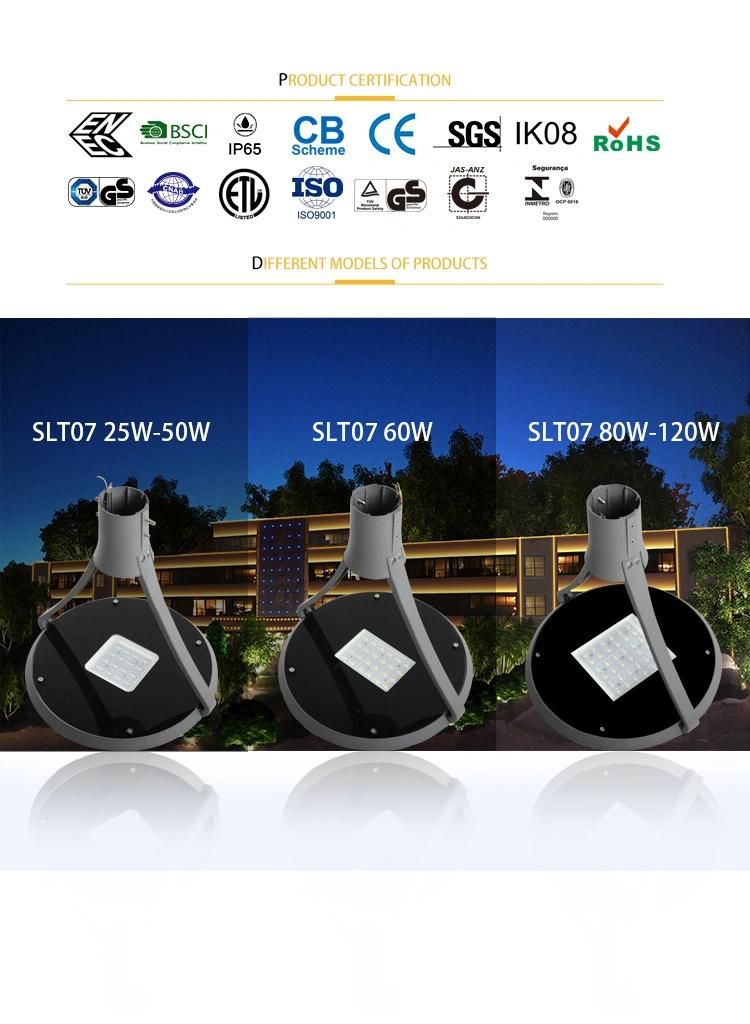 120W Modern IP66 Waterproof Aluminum Garden Park Landscape Lighting Lamp