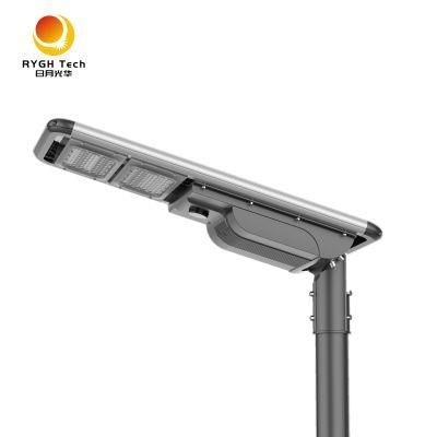 Outdoor Road Lighting IP65 Microwave Sensor All in One Integrated 60W Solar LED Street Light
