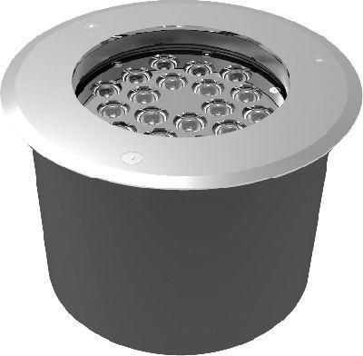 Outdoor LED Focus Recessed Spotlight IP67 1W 3W Waterproof LED Deck Floor Underground Lamp Inground Light for Garden