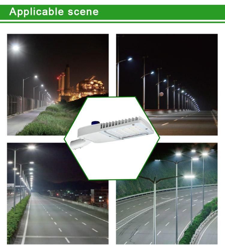 180W High Efficiency IP66 Ik10 Outdoor Waterproof Die-Casting Aluminum LED Street Light