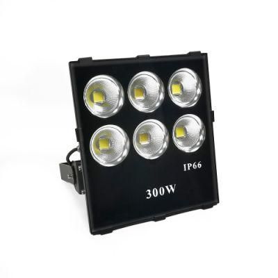 High Power LED Lights Waterproof 2000K-6000K Color Temperature IP66 300W LED Flood Light for Outdoor Building