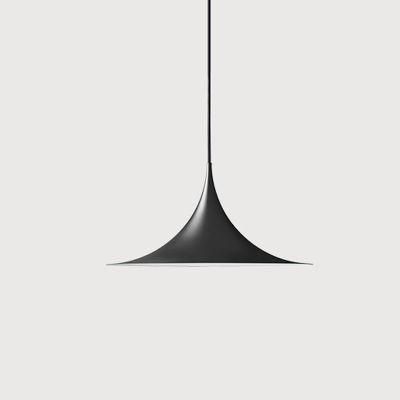 2022 Indoor Industrial Light Fitting Gold Black Aluminum Pendant Light Vintaget for Coffee Shop