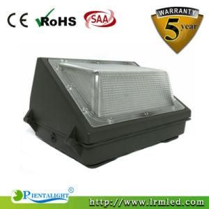 High Lumen Efficacy Outdoor Standard Brown Finish 45 Watt LED Wall Pack Fixture