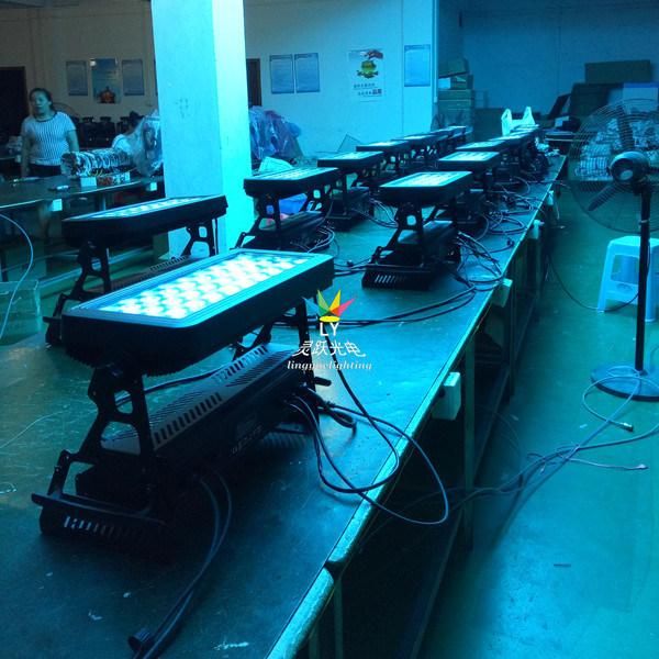 36X10W DMX Outdoor Light City Color LED Wall Washer