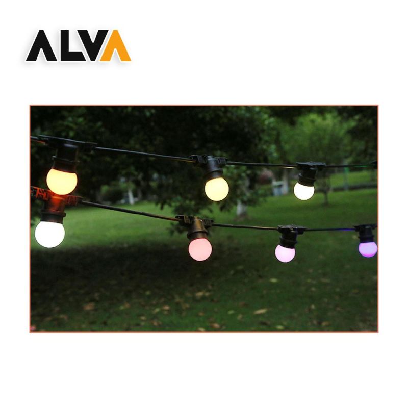 Marquee Light LED Outdoor Lighting Holiday Light with E27 Socket Decoration String with VDE, CE