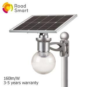 IP65 High Power Outdoor LED Solar Street Garden Lights with Adjustable Solar Panel