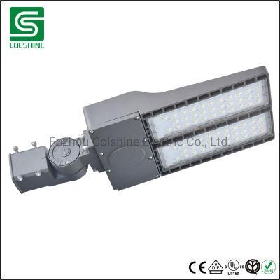 Hight Power Parking Lot Tennis Court Shoe Box Street Light with Photocell