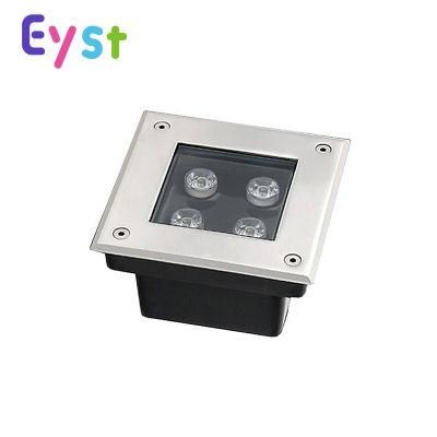 Square Shape 3W-36W IP67 RGB LED Underground Light for Outdoor Lighting