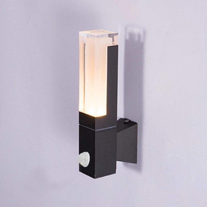 Outdoor Waterproof LED Wall Light PIR Human Body Motion Sensor Wall Lamp (WH-HR-05)