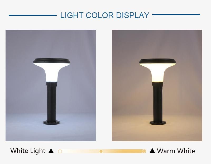Outdoor Solar Lawn Light Automatic on/off Sensor for Home Lawn Yard Patio Walkway Driveway Pathway