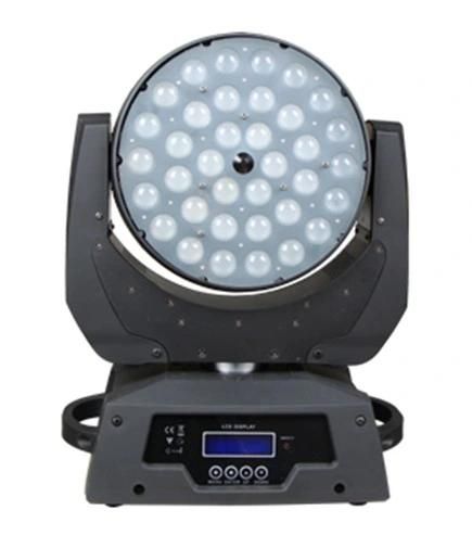 Rigeba 36X10W Round LED Zoom Wash Moving Head Stage Lighting