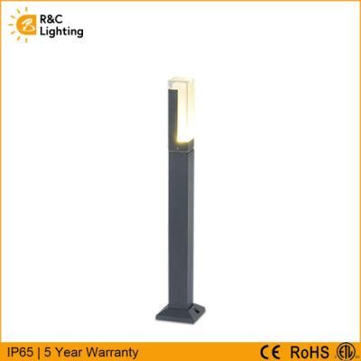 Waterproof Security 12V LED Solar Bollard Lights for Outside