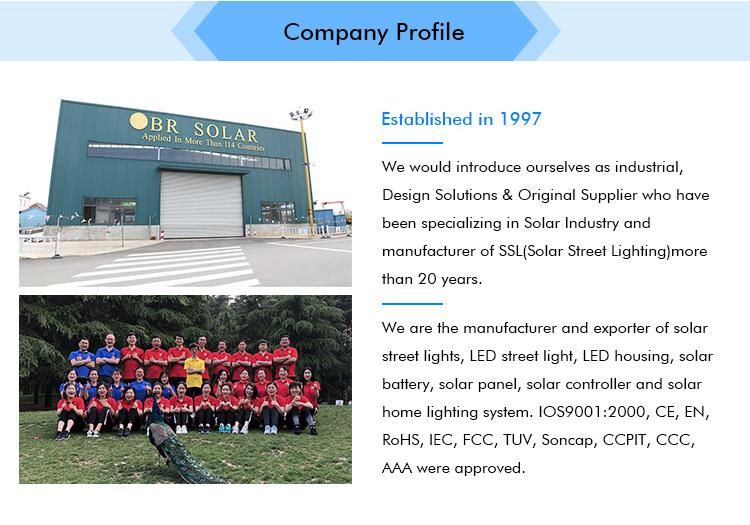 5 Years Warranty IP67 China Manufacturer Solar LED Street Light
