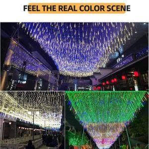 LED Underground Light Park Lights Colorful RGB Double-Sided Patch Meteor Light