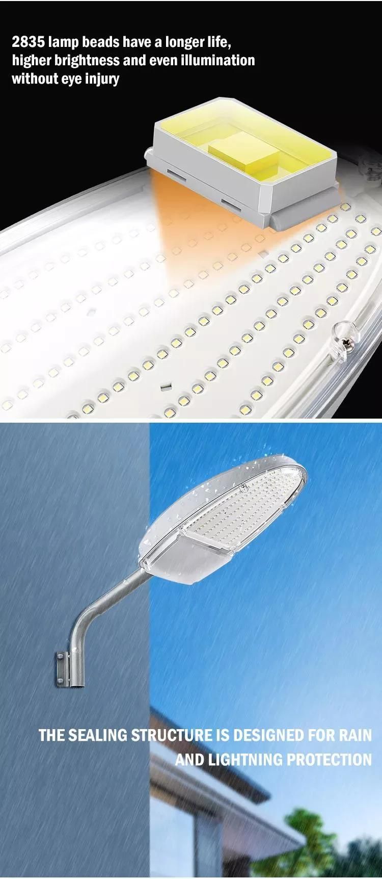 PC ABS Housing Outdoor Waterproof IP65 24W 30W 45W LED Street Light