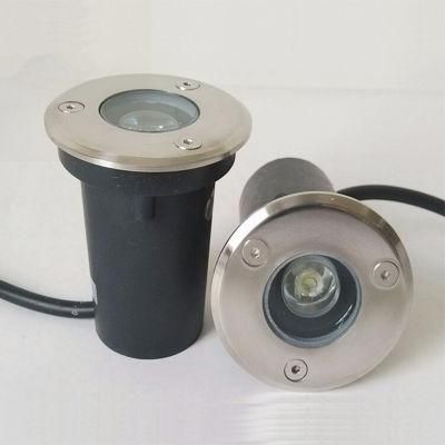 1W High Power Outdoor Waterproof Landscape Recessed Lighting LED Ground Light IP67