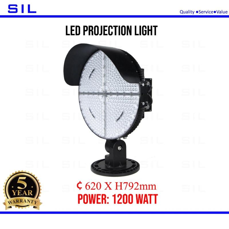 600W Projectors Tennis Court Sports Football Soccer Stadium Miniature High Mast LED Flood Light