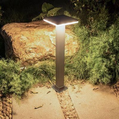 Ala Outdoor Exterior Commercial 9W Solar LED Landscape Garden Bollard Lights