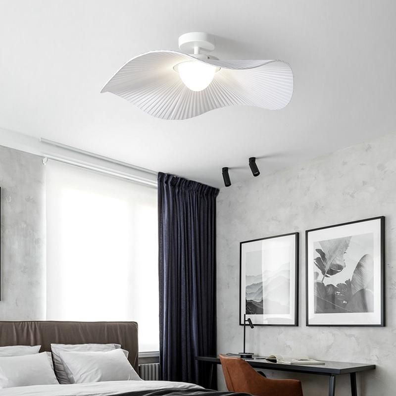 2022 Creative Simple Lotus Leaf Chandelier Restaurant Bedside Modern Pendant Light