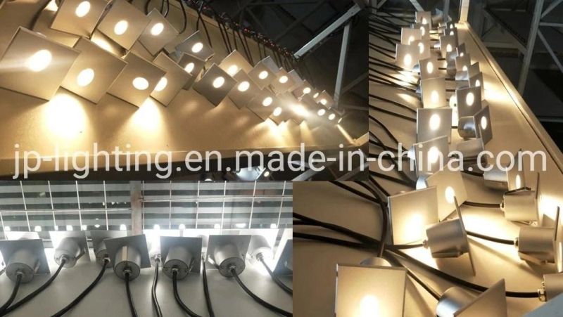 IP65 Buried LED Wall Light 1W2w3w Square LED Stair Lighting CE RoHS