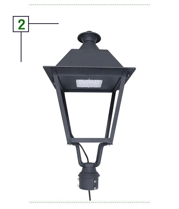 2020 New Design IP66 Outdoor LED Garden Lights Decorative Post Garden LED Lamp