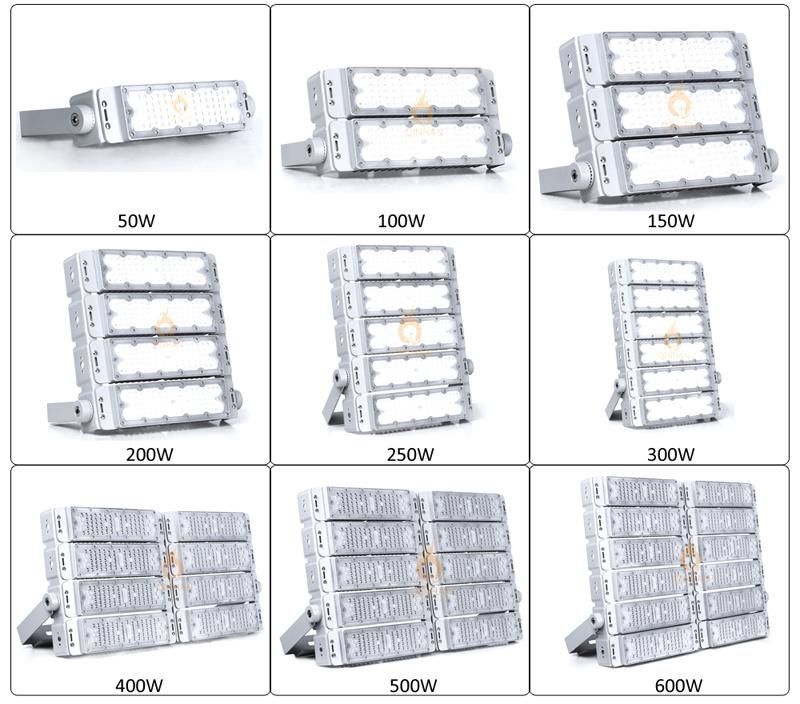 150lm/W 120W IP65 Waterproof Tunnel Light Floodlights LED for Outdoor Square Garden Park Aquarium Tennis Court High Mast Aquarium Lighting