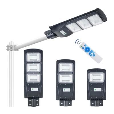 Outdoor IP65 Waterproof Solar Power 60W 90W 120W 150W All in One LED Solar Street Light