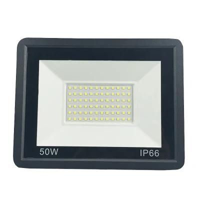 Aluminum SMD 6500K 50W IP65 Waterproof Flood Light