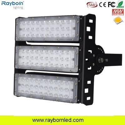 High Brightness LED Floodlight for Sport Fields Lighting 100W 150W 200W 250W 300W Ce RoHS EMC LVD Certification Outdoor Flood Light