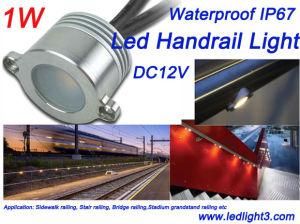 Mini 1W LED Handrail Railing Light for Bridge, Sidewalks etc DC12V IP67 Waterproof LED Lighting Lamp