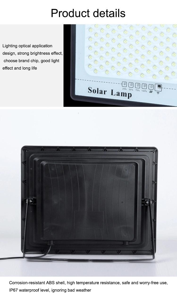 LED Outdoor Waterproof Lighting Solar Flood Light Garden Light