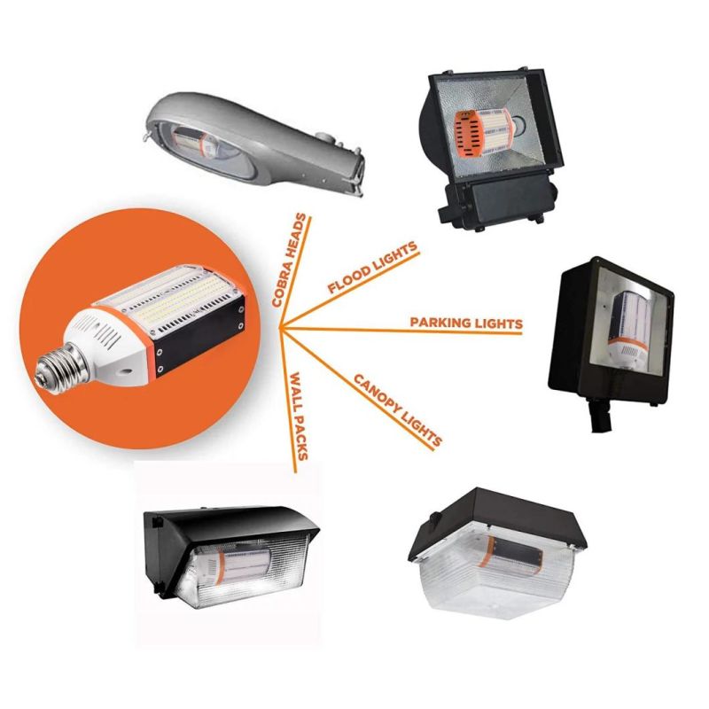 Mh/HID/HPS Replacement 80W LED Bulb Light Retrofit Kit for Cobra Street, Shoebox Fixture