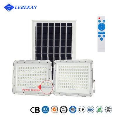 Lebekan Exterior Waterproof IP65 Luz Foco Proyector Reflector Solar LED 600 W 400W 300W 200W Floodlight