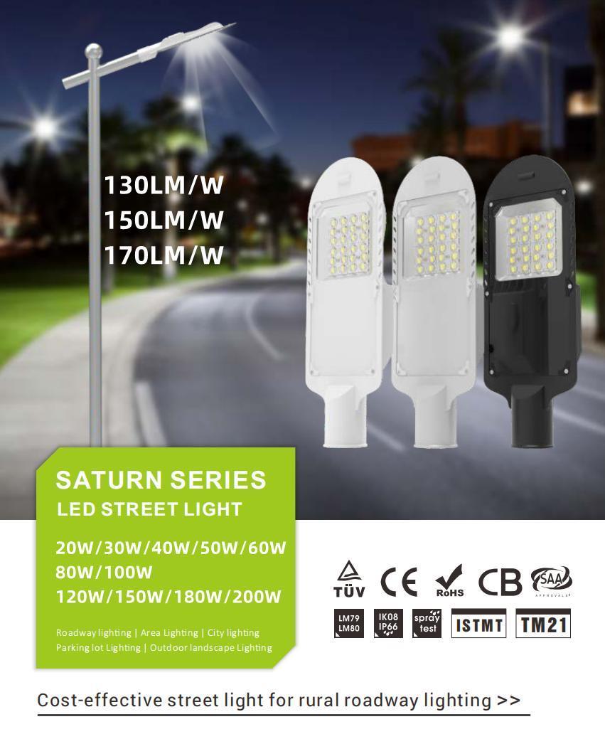 Outdoor Landscape Lighting Horizontal Installation 40W Road Street Lighting