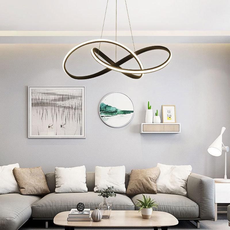 2022 Simple Modern Ceiling Lamp Circle Ring Pendant Lamp LED Night Lamp for Restaurant Bedroom