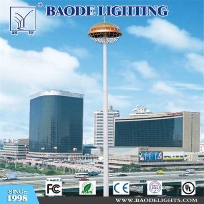 25m Round High Mast Light with Concrete Poles for Crossroads (BDG-0022)