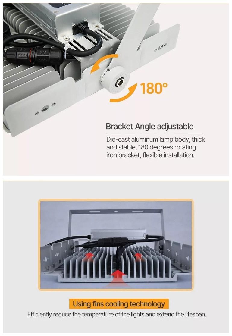 Outdoor Parking Lot 300W LED Square Flood Light with Affordable Price