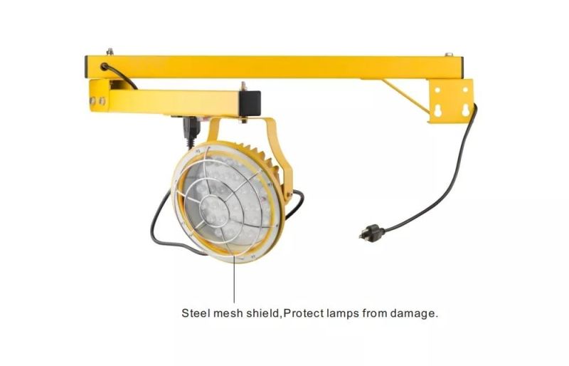 30W LED Loading Dock Lights IP65 5000K with Arm 3300lm for Dock Lighting