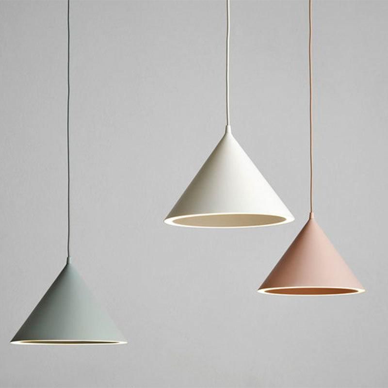 2022 Contemporary Nordic Modern Restaurant Bar Creative Concrete Chandelier