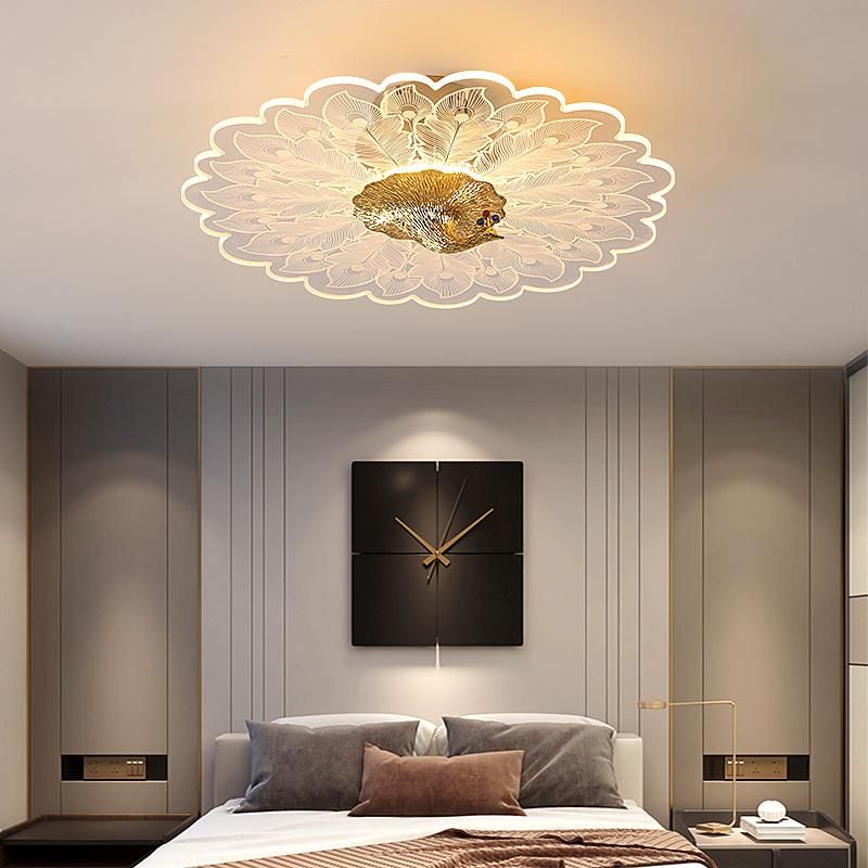 2022 Corridor Lamp Modern Minimalist Living Room Ceiling Lamp Simple Crystal Pendant Light