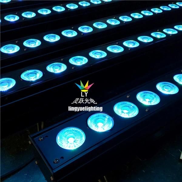 Indoor DMX 18X12W RGBW 4in1 LED Wall Washer Bar Beam Light