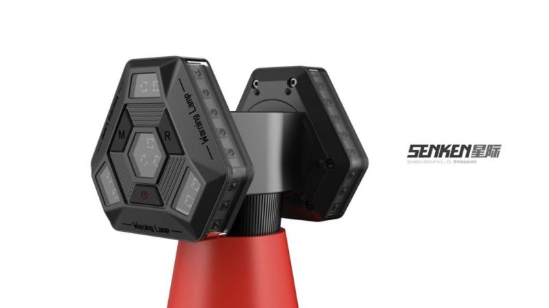 Senken Wireless Portable 360 Degree Visible LED Magnetic Warning Light