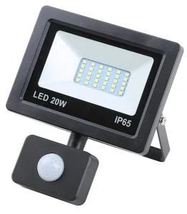 Outdoor 20W LED IP65 Flood Light with Sensor Ce RoHS by TUV (10W-200W, Sensor and non-sensor)