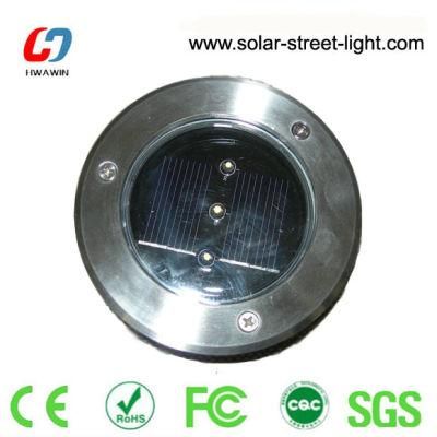 Waterproof Round Solar LED Brick Light