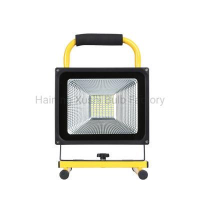 Hight Quality Portable Outdoor Application 60W Rechargeable LED Flood Light
