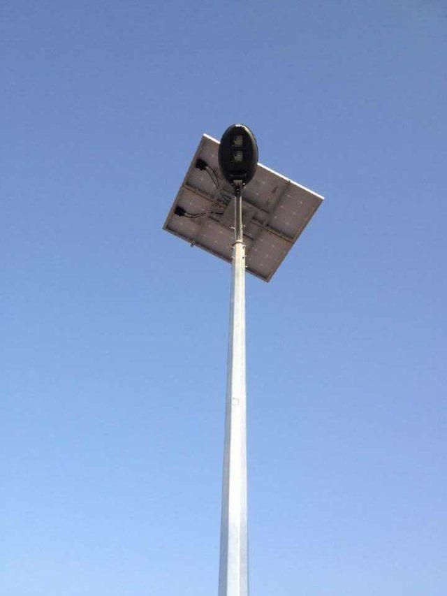 Over 20years Experiences 8m MPPT Charging 60W LED Solar Street Light