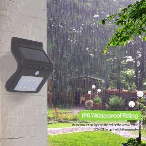 Solar Lights 8 LED Waterproof Solar Motion Sensor Light, Outdoor Security Night Light