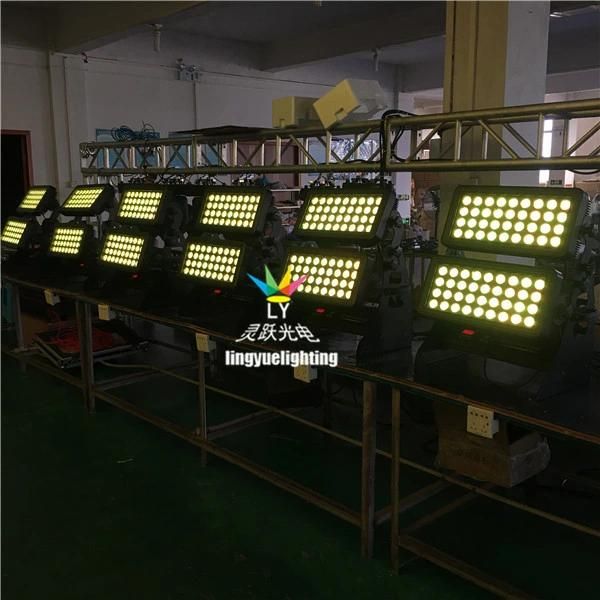 LED Wall Washer 72X10W Night Club Outdoor Lights