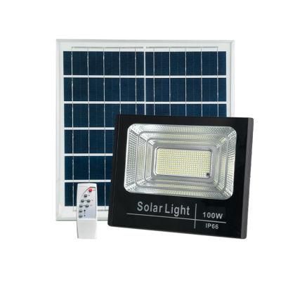 Solar Powerd 100 Watt Lights Outdoor Explosion Proof Time Control LED Solar Flood Lighting