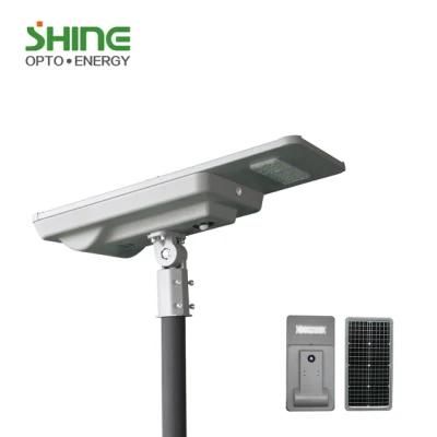 Hyper Tough Integrated Solar Street Light with Inbuilt Lithium Battery and Solar Panel